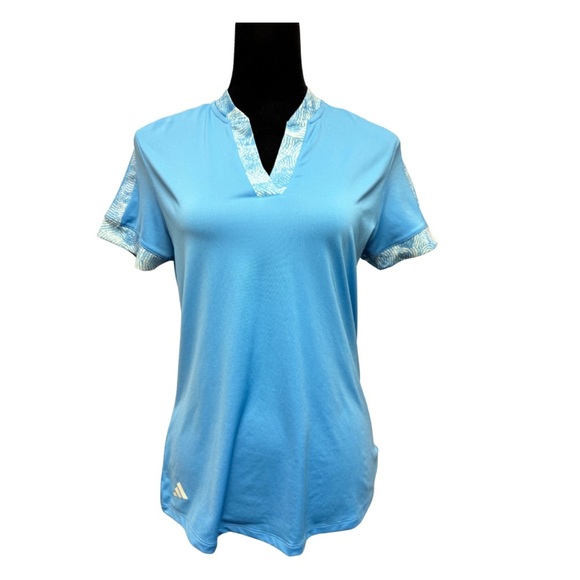 Adidas Ultimate 365 Printed Polo Shirt - Picture 2 of 11